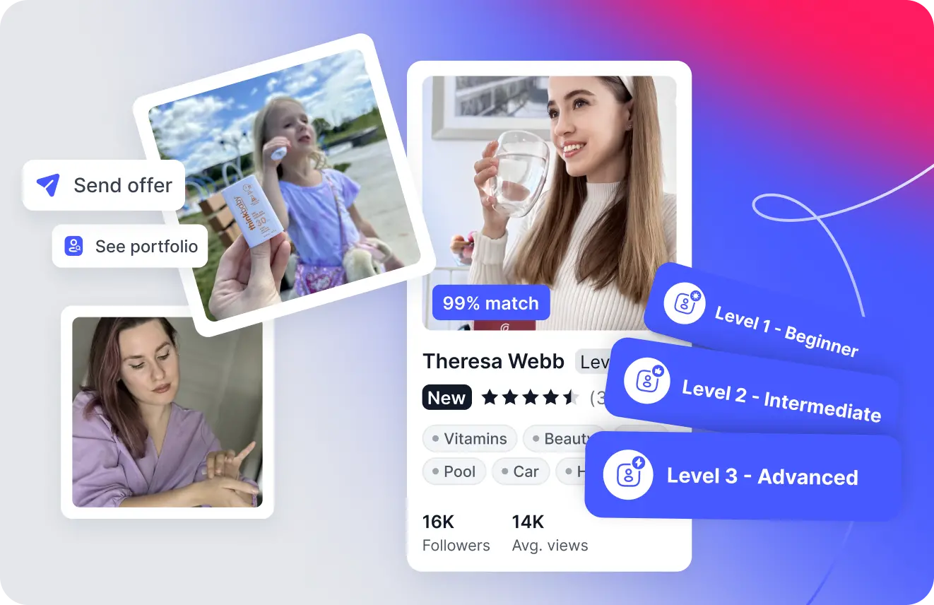 Choose your creators